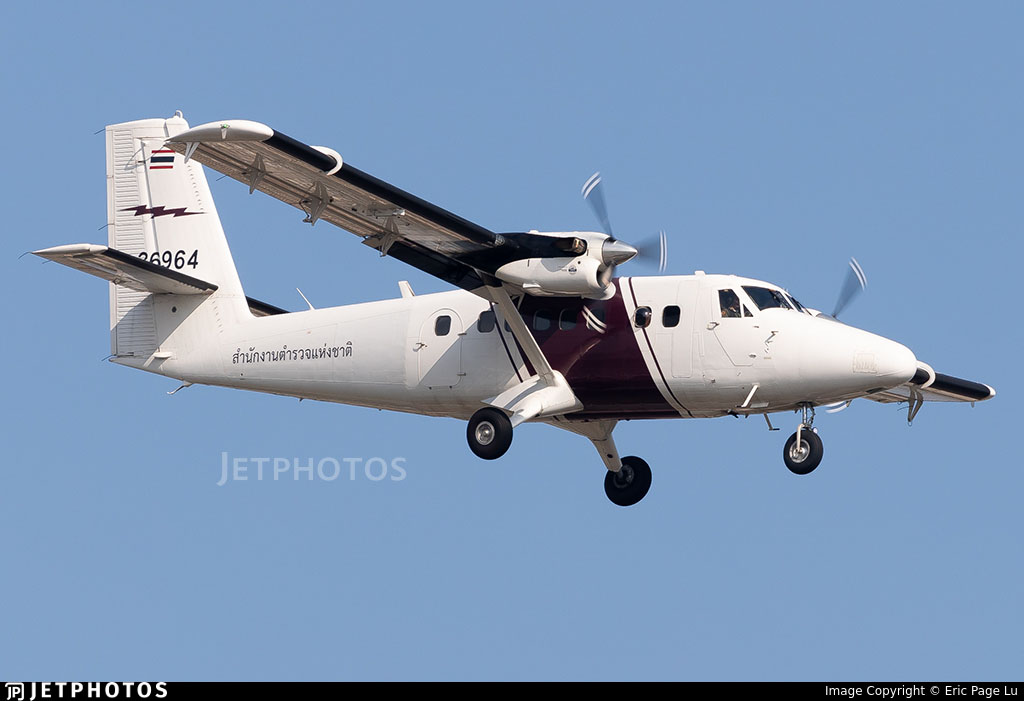 Royal Thai Police Wing Viking DHC-6-400 Twin Otter, 36964